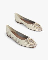 PEDRO - Giày đế bệt mũi tròn Leather Ballerina