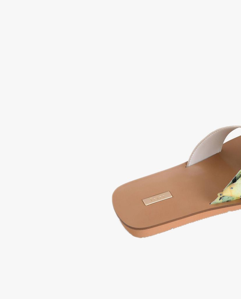 PEDRO - Giày sandal nữ quai xoắn Suede Trimmed Cross