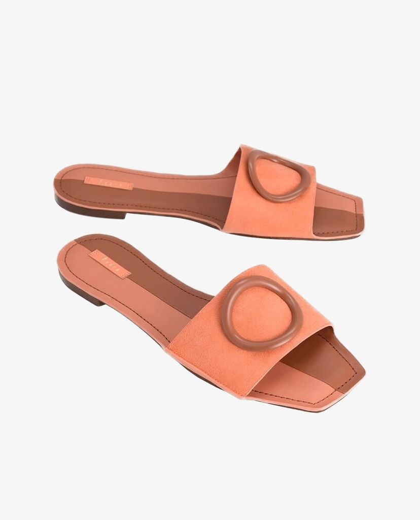 PEDRO - Dép nữ Ring Buckle