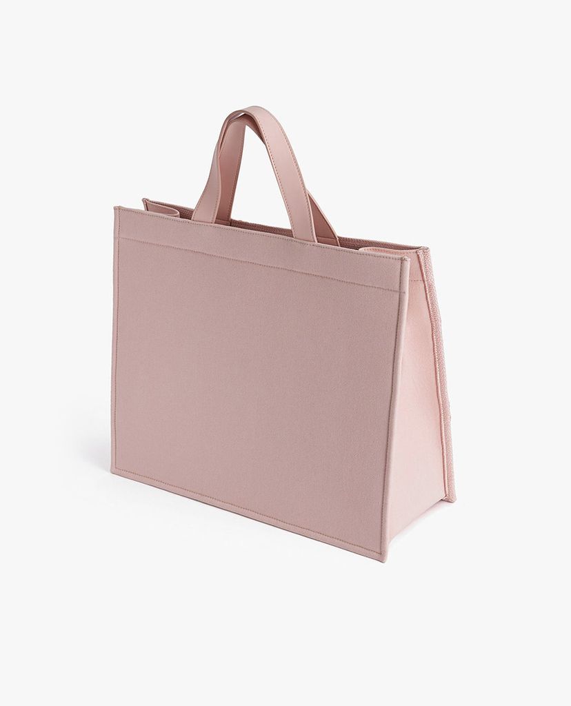 PEDRO - Túi xách tay nữ hình vuông Large Floral Bouquet Tote