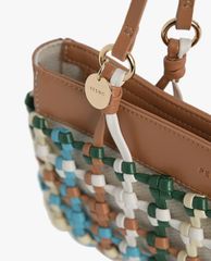 PEDRO - Túi xách tay nữ chữ nhật Woven Holiday