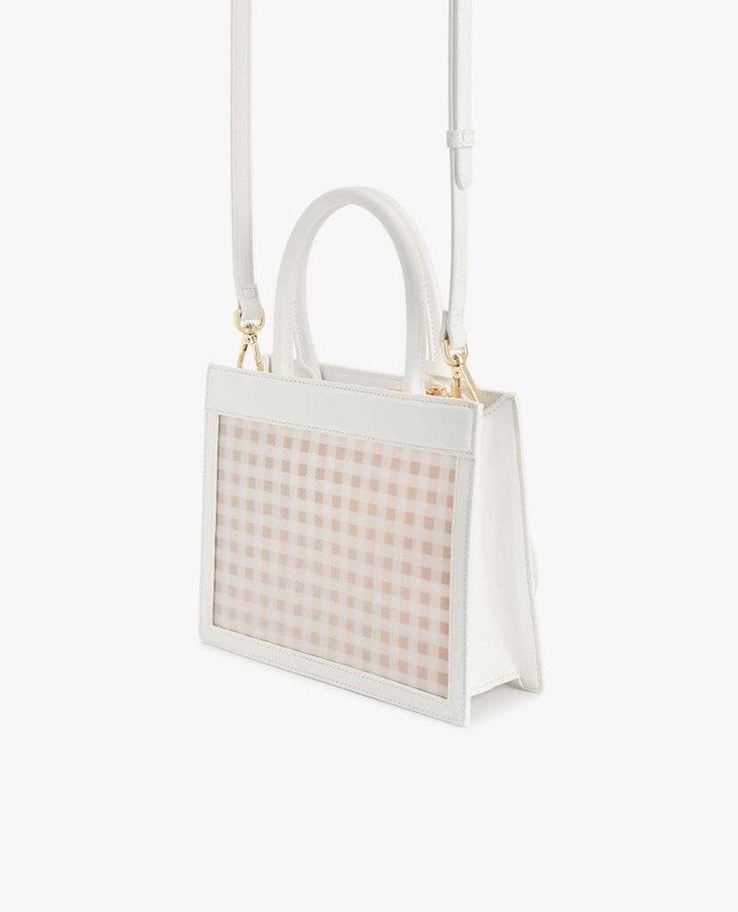 PEDRO - Túi xách tay nữ chữ nhật Stitching Retro
