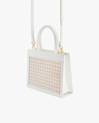 PEDRO - Túi xách tay nữ chữ nhật Stitching Retro