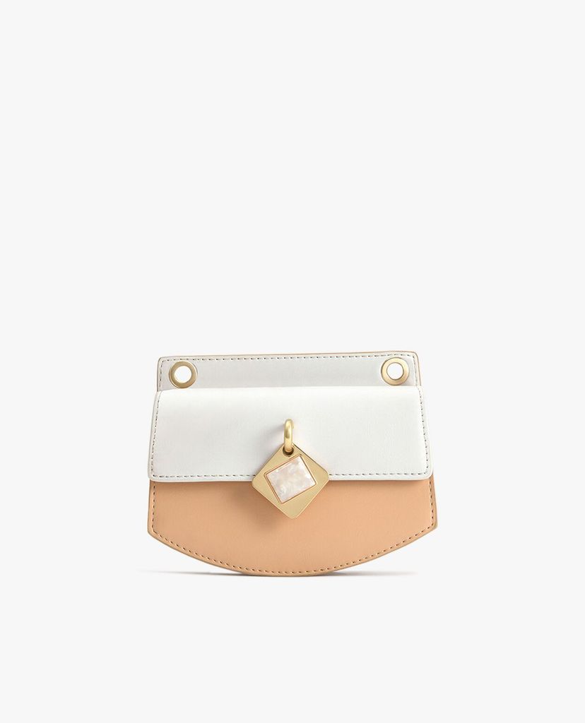PEDRO - Túi đeo chéo nữ nắp gập Marble Buckle