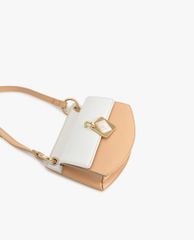 PEDRO - Túi đeo chéo nữ nắp gập Marble Buckle