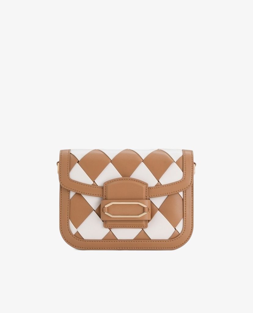 PEDRO - Túi đeo chéo nữ Braided Textured