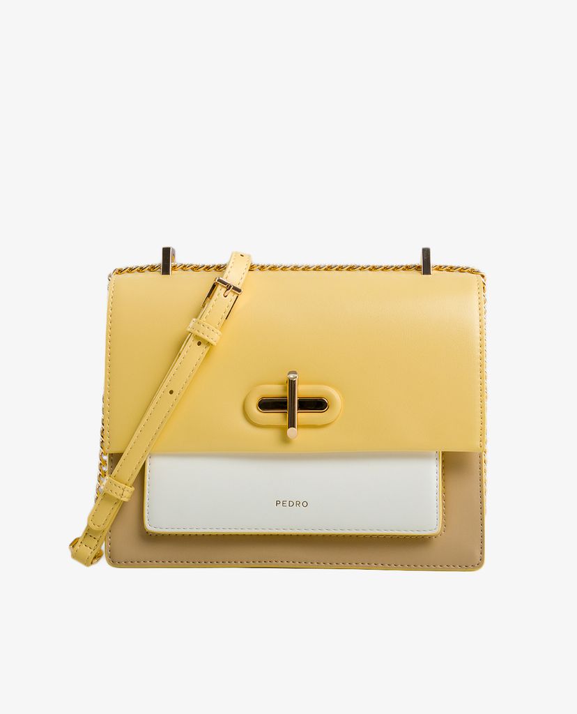PEDRO - Túi đeo chéo nữ chữ nhật Anniversary Exclusive Colour Block