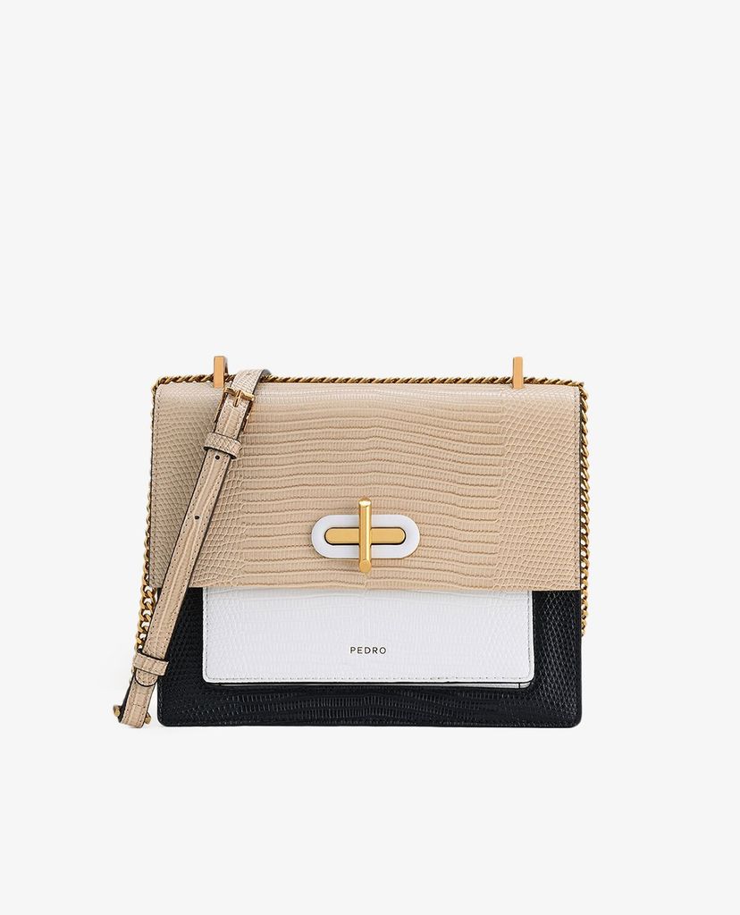PEDRO - Túi đeo chéo nữ chữ nhật Anniversary Exclusive Colour Block