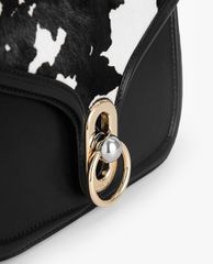 PEDRO - Túi đeo chéo nữ chữ nhật nắp gập Leather