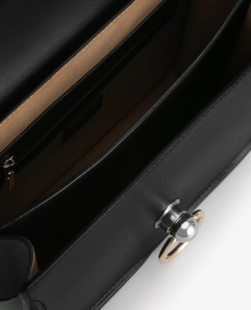PEDRO - Túi đeo chéo nữ chữ nhật nắp gập Leather