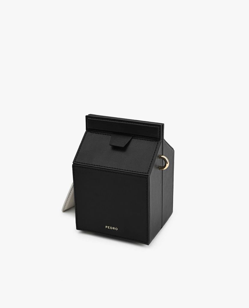 PEDRO - Túi đeo chéo nữ hình hộp Leather Carton