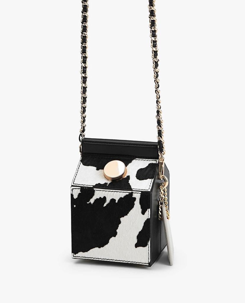 PEDRO - Túi đeo chéo nữ hình hộp Leather Carton