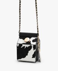 PEDRO - Túi đeo chéo nữ hình hộp Leather Carton