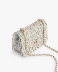 PEDRO - Túi đeo chéo nữ chữ nhật Tweed