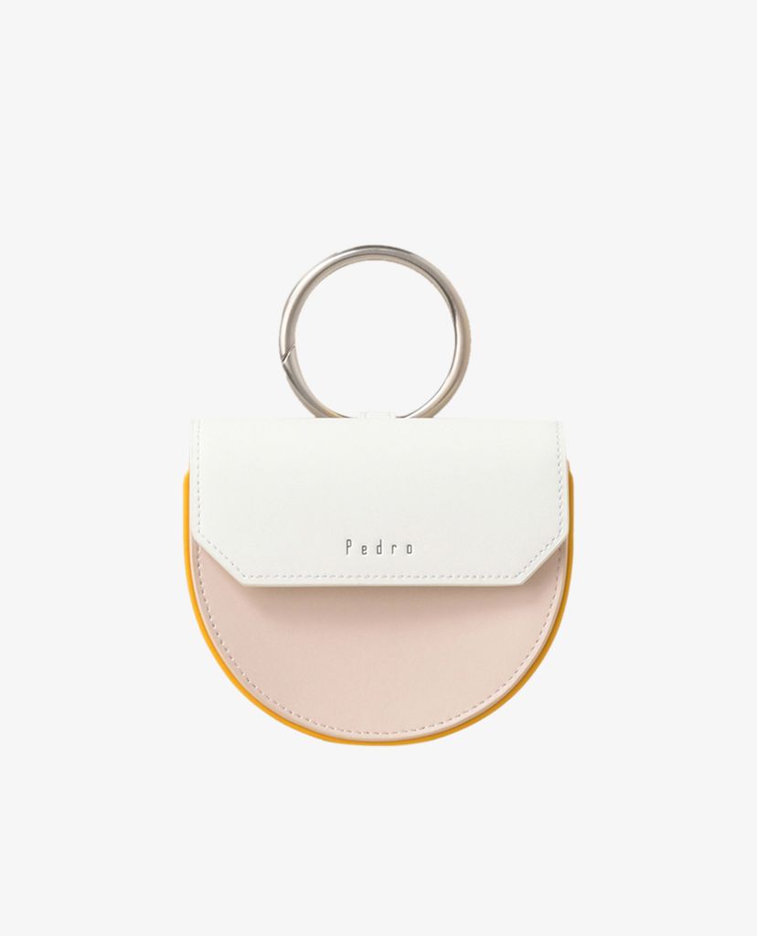 PEDRO - Ví nữ đựng name card hình bán nguyệt Chain Strap