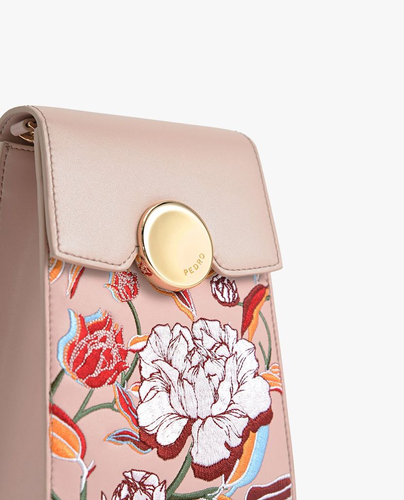 PEDRO - Ví nữ chữ nhật Leather Phone Pouch
