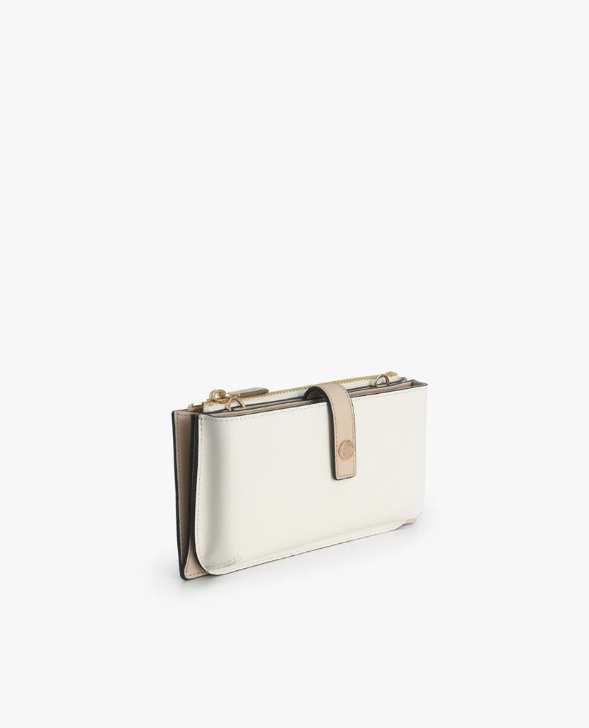 PEDRO - Ví nữ chữ nhật Textured Leather Phone Pouch