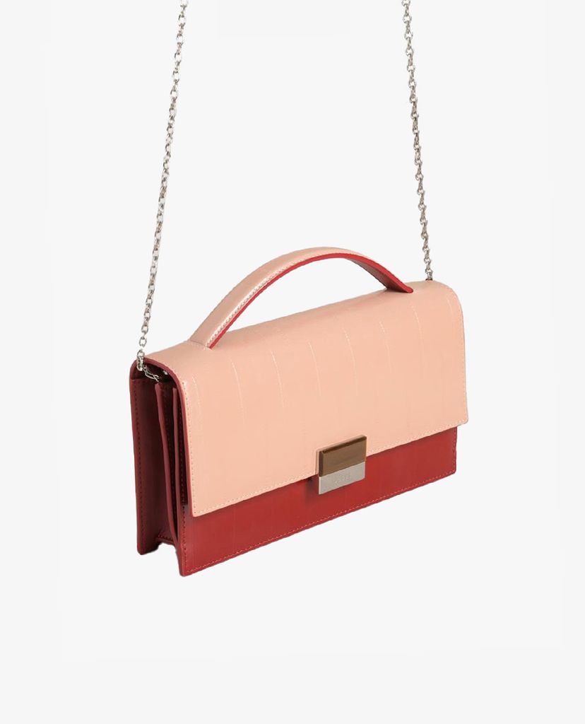 PEDRO - Ví nữ Embossed Leather Clutch