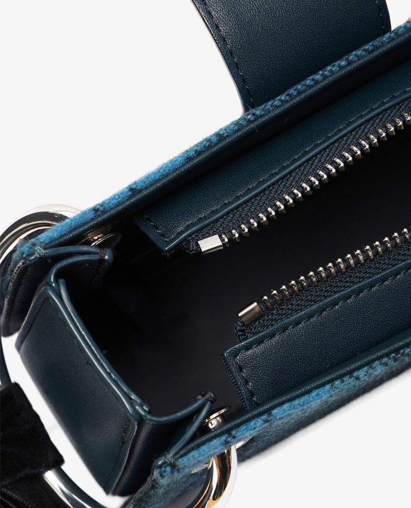 PEDRO - Túi đeo vai Velvet Bow Detail