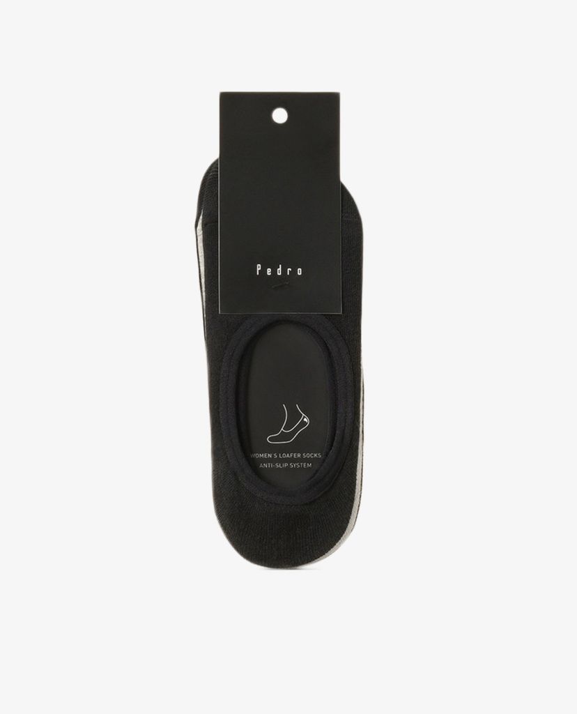 PEDRO - Set 3 vớ nữ cổ thấp Loafer