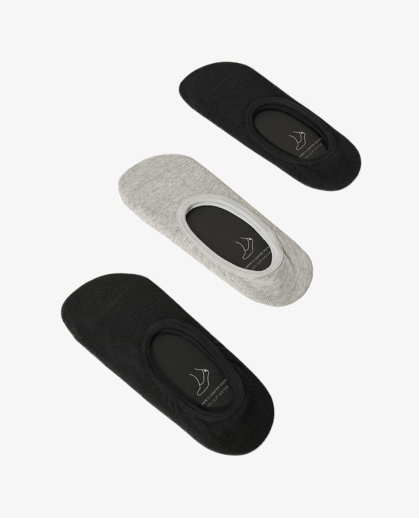 PEDRO - Set 3 vớ nữ cổ thấp Loafer