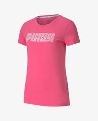 PUMA - Áo thun thể thao nữ cổ tròn ngắn tay Train KA