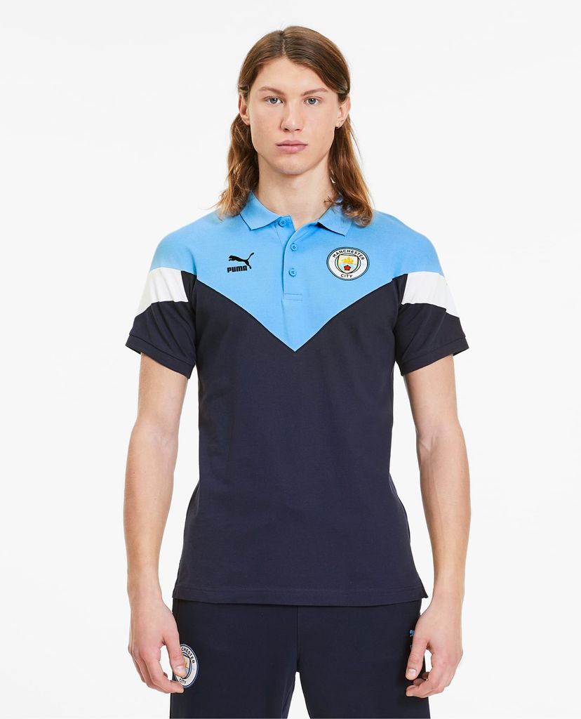 PUMA - Áo thun polo nam Man City Iconic MCS