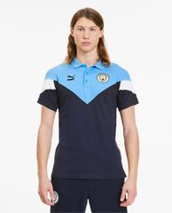 PUMA - Áo thun polo nam Man City Iconic MCS