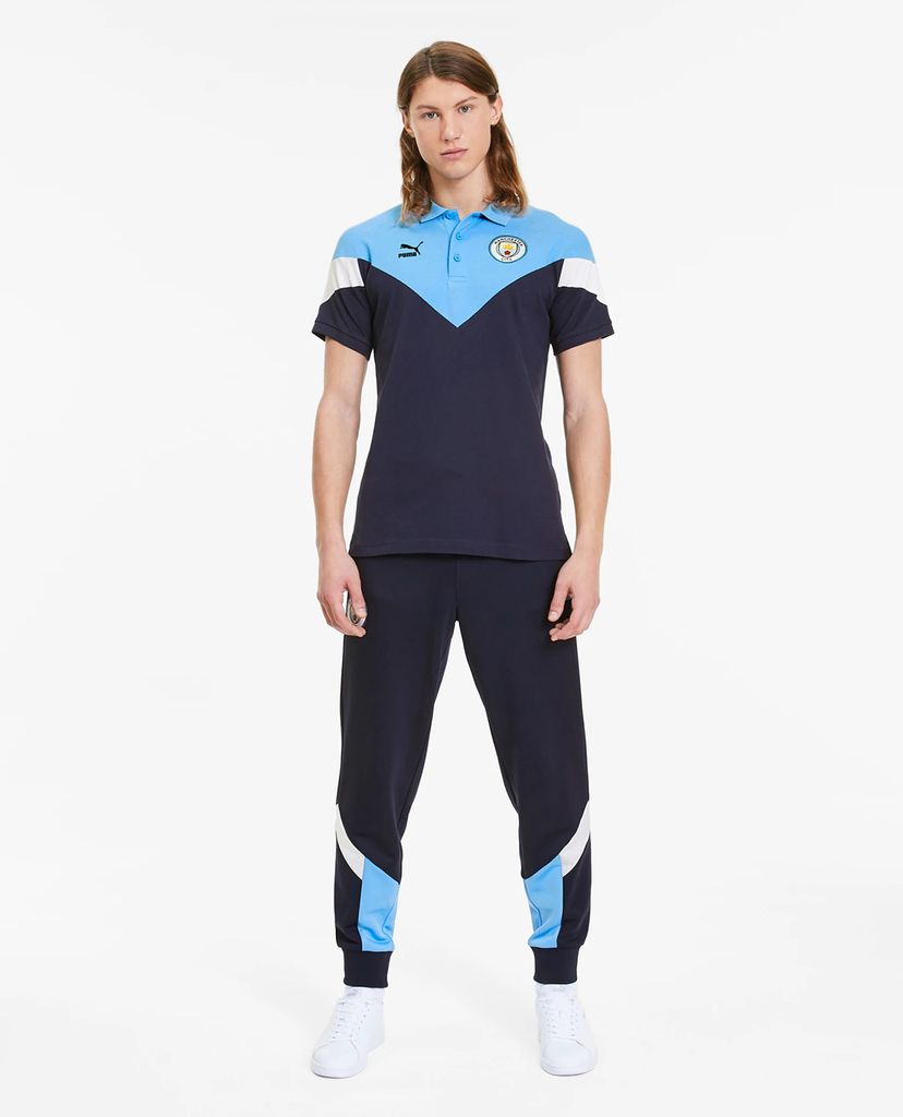 PUMA - Áo thun polo nam Man City Iconic MCS