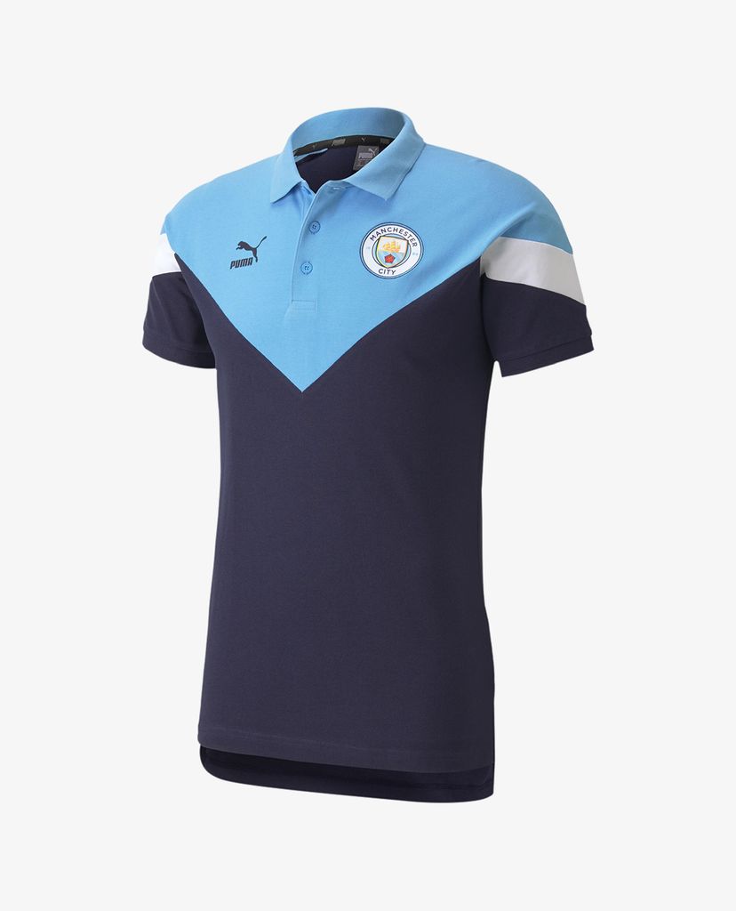 PUMA - Áo thun polo nam Man City Iconic MCS