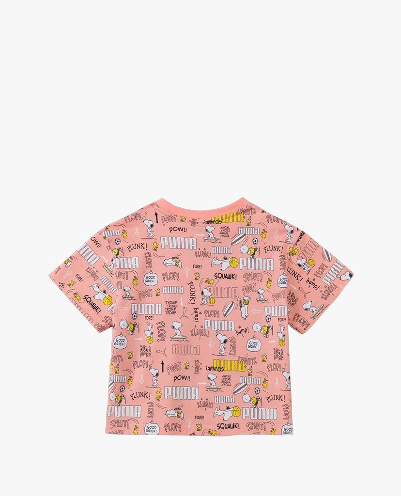 PUMA - Áo thun trẻ em ngắn tay Puma x Peanuts Sportstyle