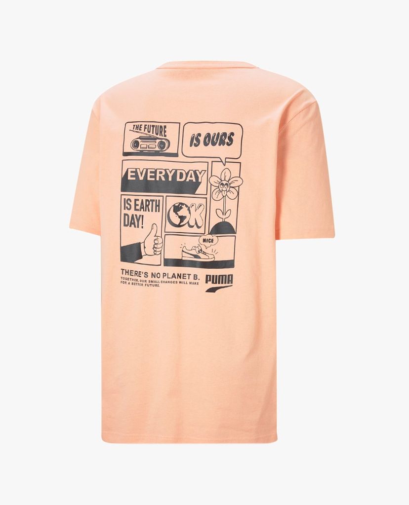 PUMA - Áo thun thể thao nam Downtown Graphic