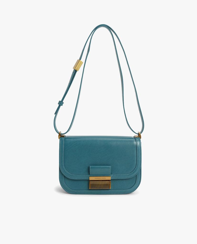 CHARLES & KEITH - Túi đeo chéo nữ hình chữ nhật thời trang