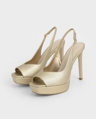 CHARLES & KEITH - Giày cao gót hở mũi thời trang