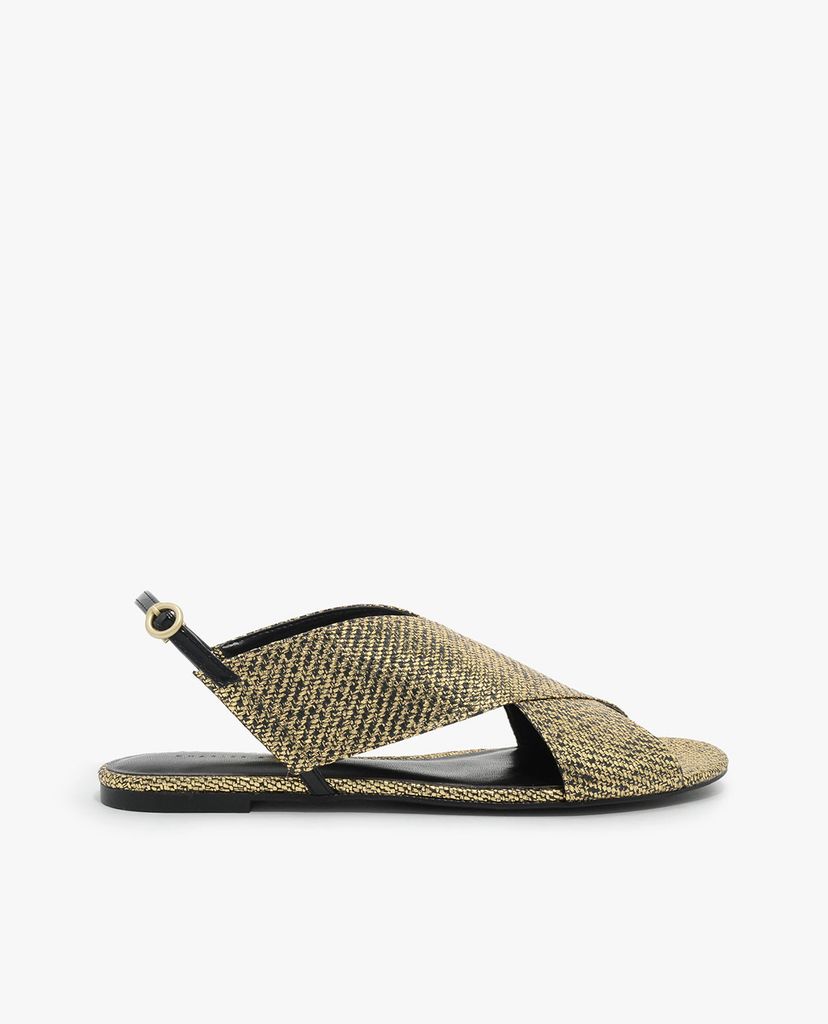CHARLES & KEITH - Giày sandal nữ Criss Cross Slingback