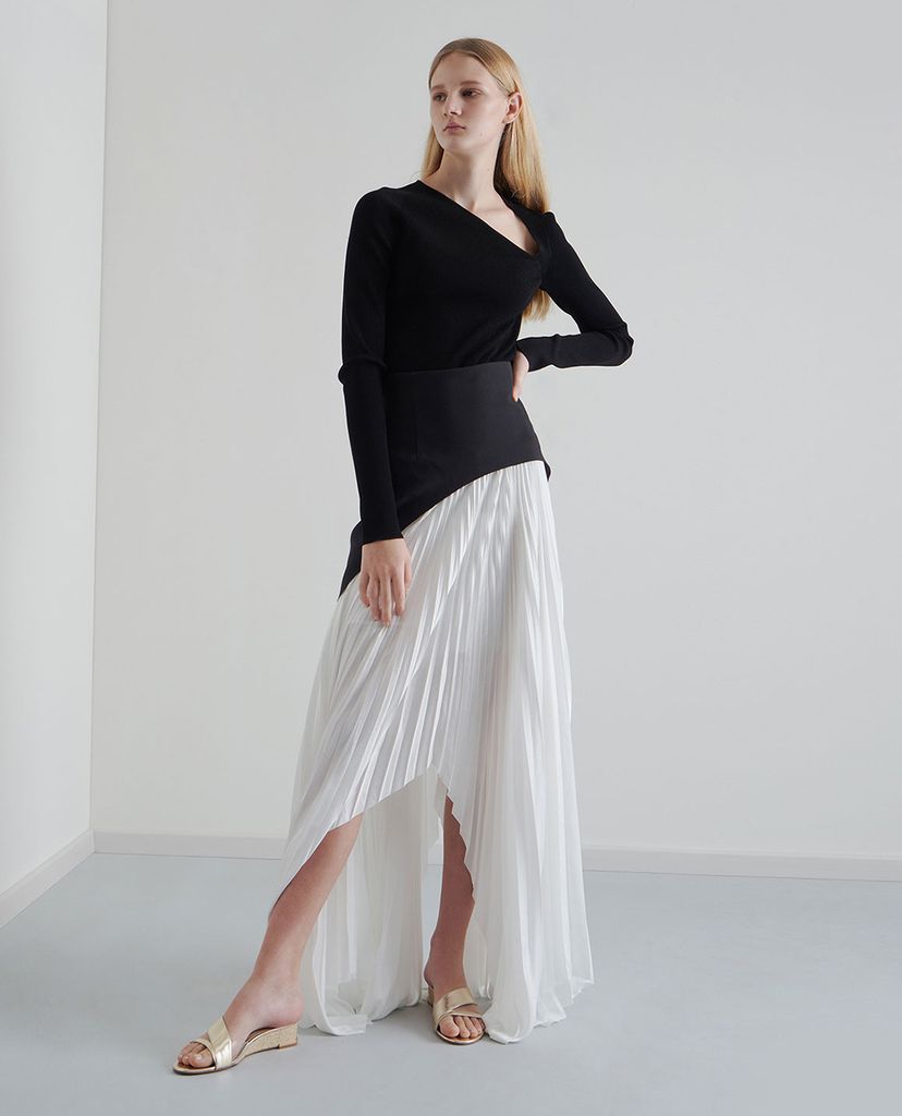 CHARLES & KEITH - Giày đế xuồng hở mũi Strappy Wedges
