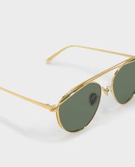 CHARLES & KEITH - Kính mát nữ thời trang Wire Frame