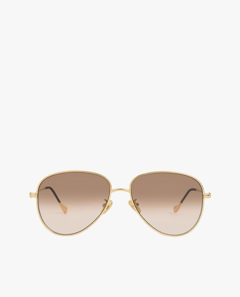 CHARLES & KEITH - Kinh mát nữ gọng phi công Aviator