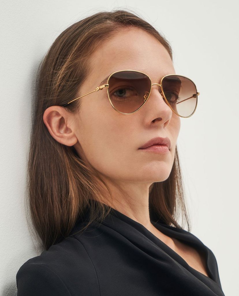 CHARLES & KEITH - Kinh mát nữ gọng phi công Aviator