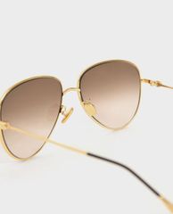 CHARLES & KEITH - Kinh mát nữ gọng phi công Aviator