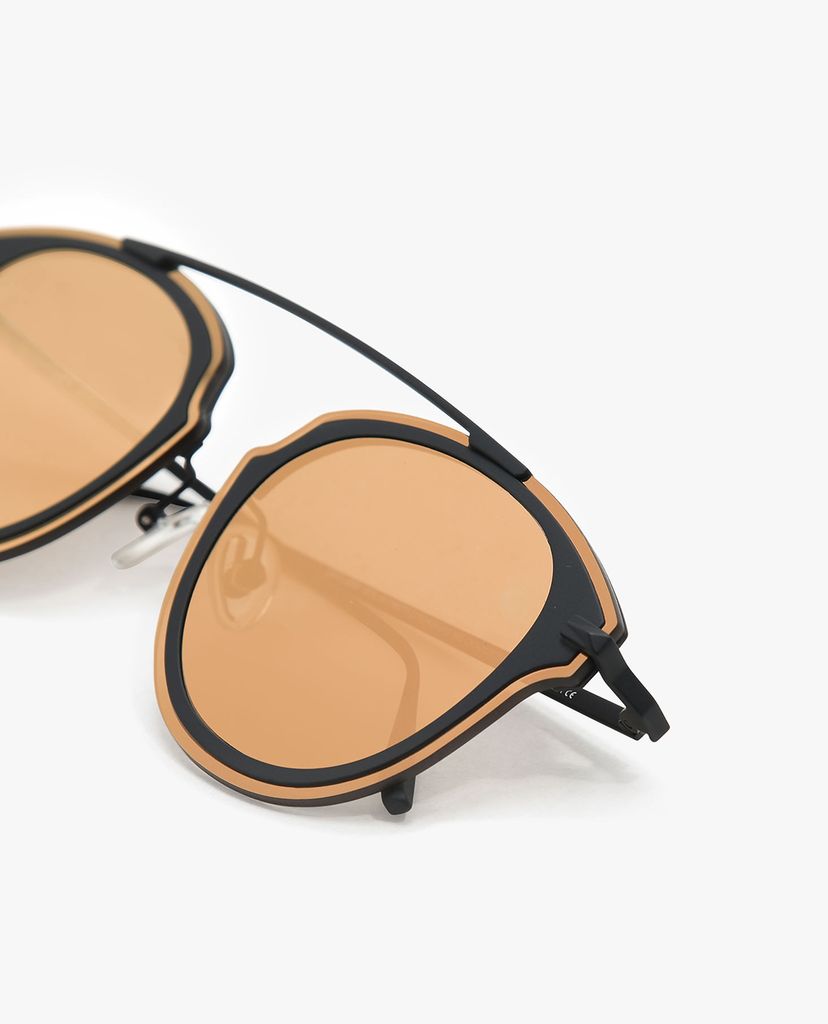 CHARLES & KEITH - Kính mát nữ thời trang Angular Metal Frame Aviator