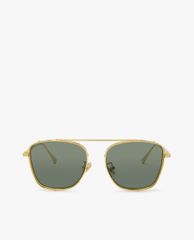 CHARLES & KEITH - Kính mát nữ gọng vuông Gold Thin Frame Square