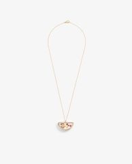 CHARLES & KEITH - Dây chuyền nữ Semi Circle Floating Locket