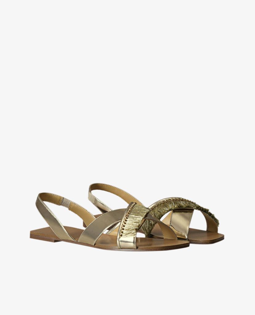 PEDRO - Giày sandal nữ phối quai đan chéo