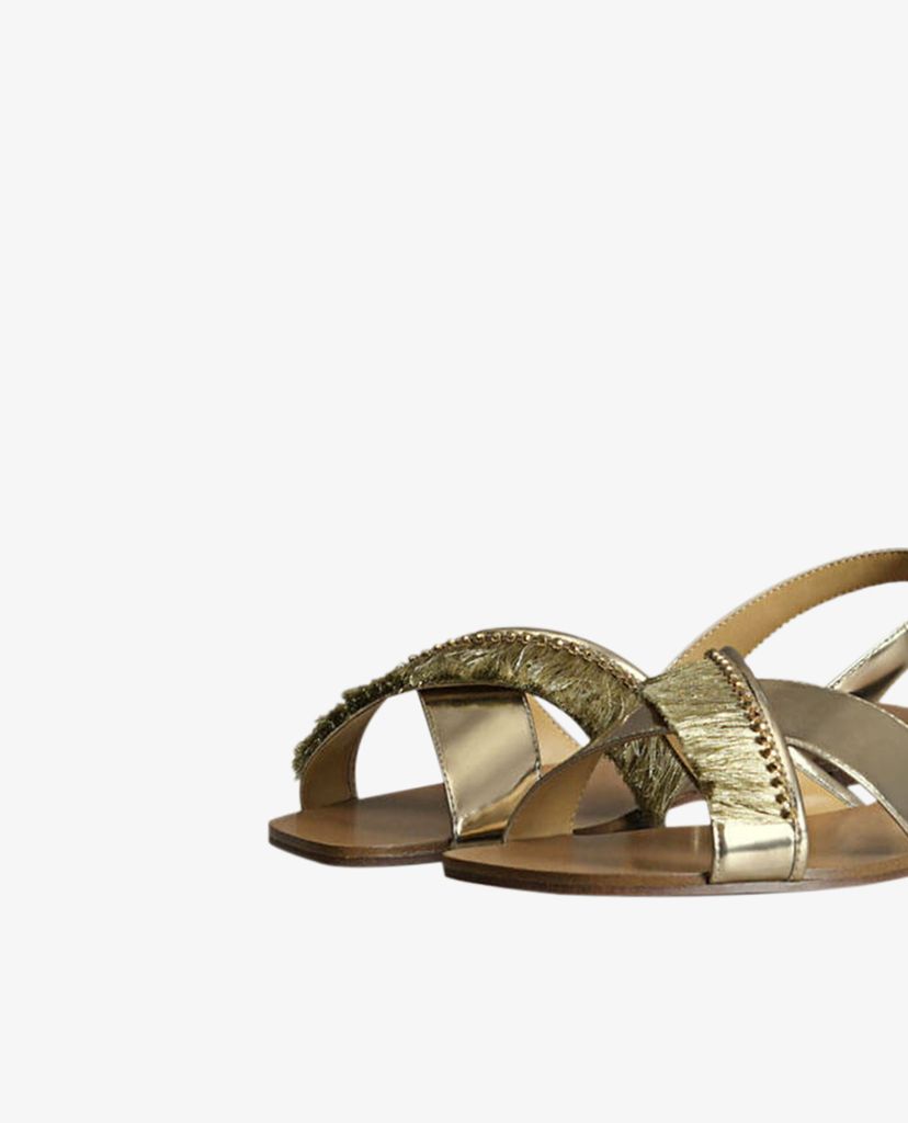 PEDRO - Giày sandal nữ phối quai đan chéo