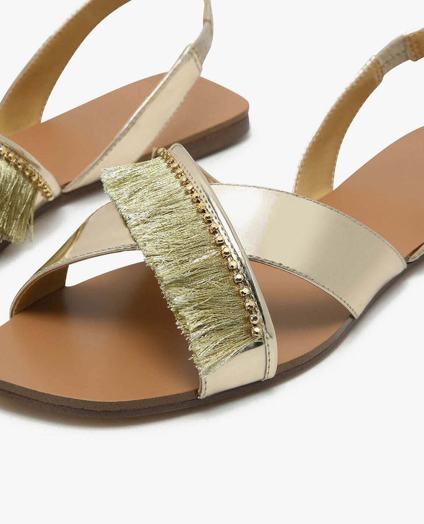 PEDRO - Giày sandal nữ phối quai đan chéo