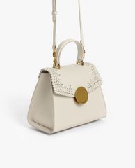 CHARLES & KEITH - Túi xách tay nữ hình thang Woven Top