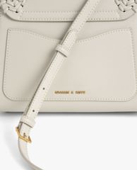 CHARLES & KEITH - Túi xách tay nữ hình thang Woven Top