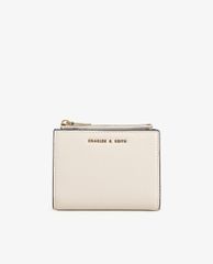 CHARLES & KEITH - Ví nữ dạng gập Mini Top Zip