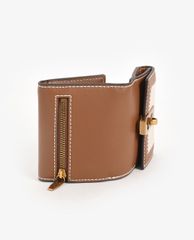 CHARLES & KEITH - Ví nữ dạng gập Stitch Trim Turn Lock